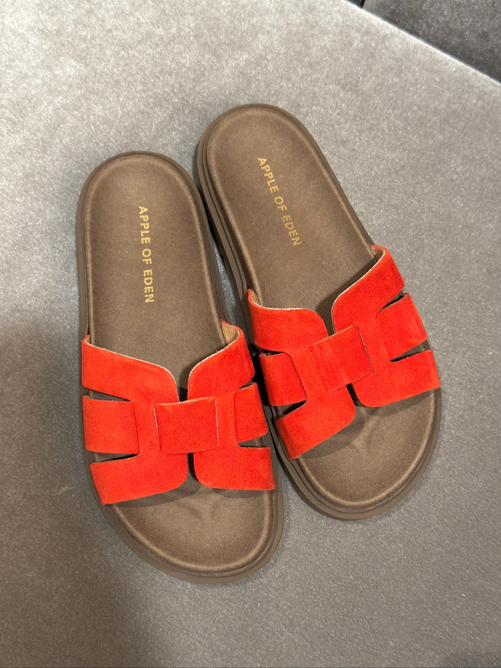 PURE rode sandalen - Apple of Eden – photo 10